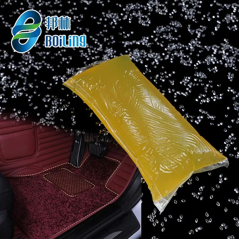 Araba Ayak Mat Velcro Sıcakta Eriyen Yapıştırıcı