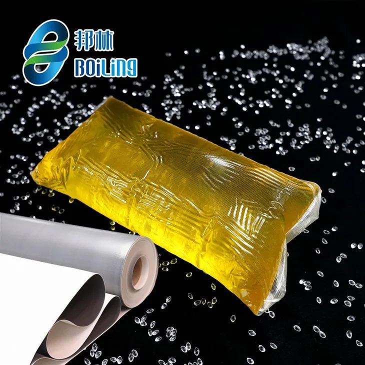 TPO Su Geçirmez Levha Malzemesi İçin PSA Sıcak Eriyik Yapıştırıcı