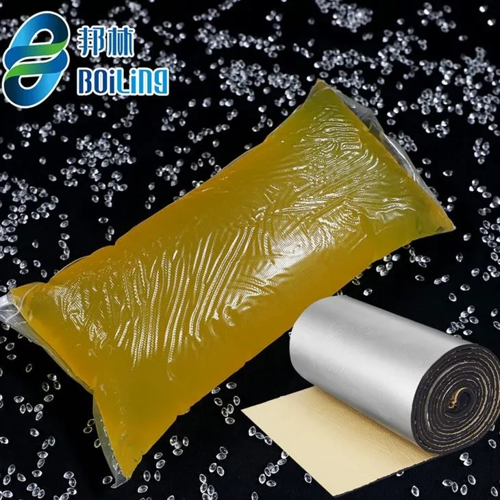 Pamuk Yalıtım Boruları Sıcak Eriyik Yapıştırıcı